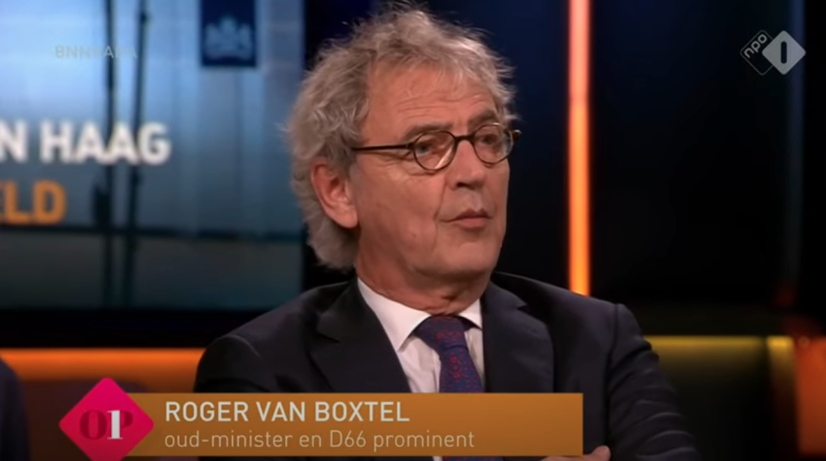 TPO Plus - Ex-D66-minister Roger van Boxtel veegt bij Op1 onbeschaamd het straatje schoon van Sigrid Kaag