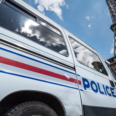Politie Parijs Frankrijk