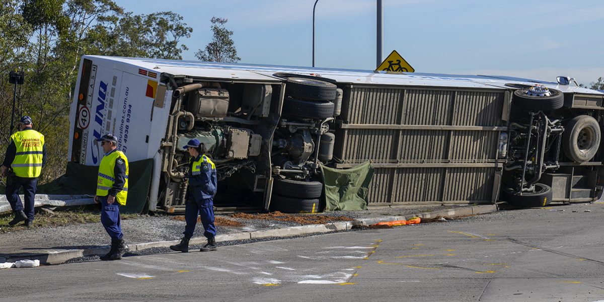 Bus crash Australia