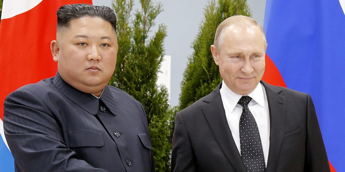 Kim Jong Un Vldimir Poetin