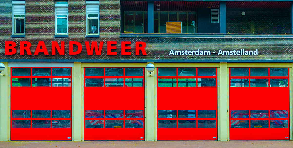 Brandweer Amsterdam.