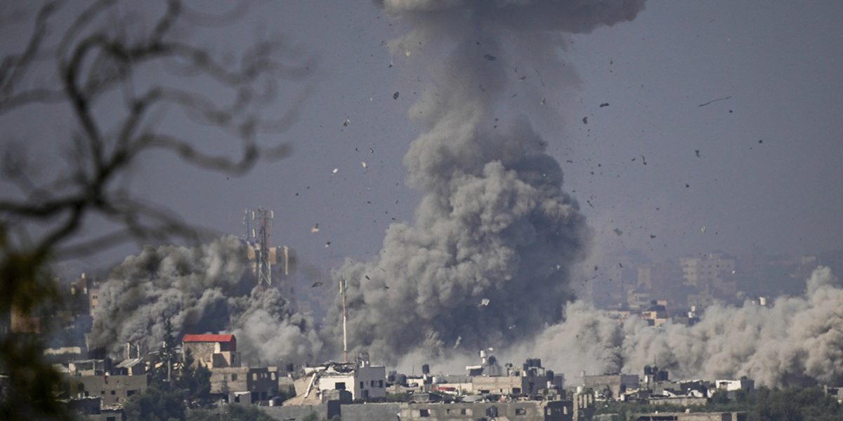 Explosie in Gaza