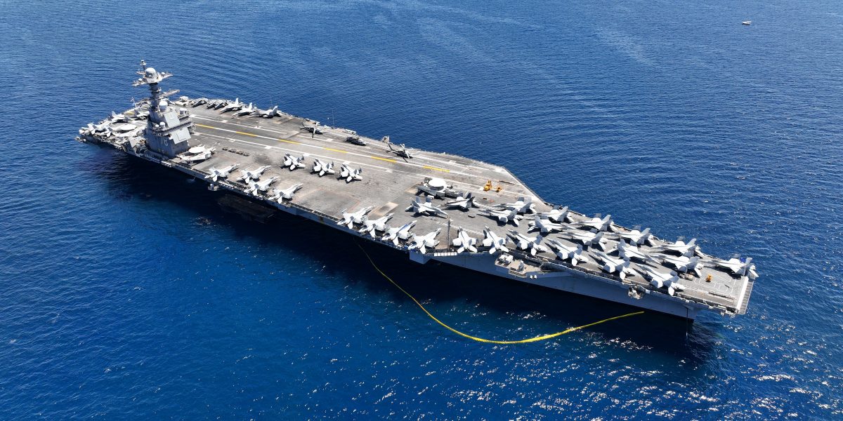 Aircraft carrier USS Ford