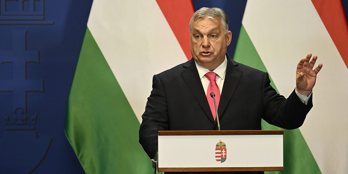Hongaarse premier Viktor Orbán