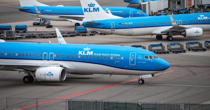 KLM schrapt vluchten: te veel toestellen in onderhoud